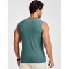 image:imageJMIERR Sleeveless Tank Tops Workout Muscle Gym Ribbed Shirt Athletic Bodybuilding T ShirtsMist Green