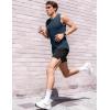 image:imageJMIERR Sleeveless Tank Tops Workout Muscle Gym Ribbed Shirt Athletic Bodybuilding T ShirtsNavy Blue