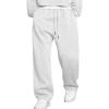 image:imageJMIERR Mens Casual Baggy Pants Lightweight Wide Leg Lounge Travel Pants Streetwear with PocketsLight Grey 2