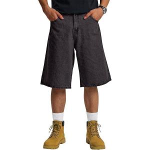 image:imageJMIERR Mens ALine Baggy Jeans Shorts Wide Leg Casual Loose Fit Y2K Streetwear Denim ShortsBlack