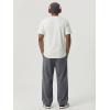 image:imageJMIERR Mens Baggy Loose Fit Raw Hem Sweatpants Casual Drawstring Pants Y2K Wide Leg Stretchy Pants with Pockets2 Dark Grey