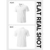 image:imageJMIERR Mens Textured Knit Polo Shirt Summer Short Sleeve Vacation Button Beach Knit Stretchy Golf ShirtsA White