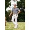 image:imageJMIERR Mens Textured Knit Polo Shirt Summer Short Sleeve Vacation Button Beach Knit Stretchy Golf ShirtsGray