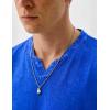 image:imageJMIERR Oversized T Shirts for Men Women Vintage Wash 100 Cotton V Neck Drop Shoulder Tee TopsBlue