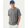 image:imageJMIERR Oversized T Shirts for Men Women Vintage Wash 100 Cotton V Neck Drop Shoulder Tee TopsGrey
