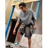 image:imageJMIERR Oversized T Shirts for Men Women Vintage Wash 100 Cotton V Neck Drop Shoulder Tee TopsGrey