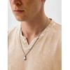 image:imageJMIERR Oversized T Shirts for Men Women Vintage Wash 100 Cotton V Neck Drop Shoulder Tee TopsKhaki
