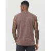 image:imageJMIERR Mens 100 Cotton Sleeveless Tank Tops Cut Off Muscle Gym T Shirts Casual Beach Loose Fit TeesBeige