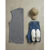 image:imageJMIERR Mens 100 Cotton Sleeveless Tank Tops Cut Off Muscle Gym T Shirts Casual Beach Loose Fit TeesGrey