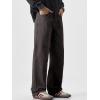 image:imageJMIERR Mens Baggy Jeans Wide Leg Skater Hip Hop Denim Pants Loose Fit StreetwearDark Grey