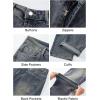 image:imageJMIERR Mens Baggy Jeans Wide Leg Skater Hip Hop Denim Pants Loose Fit StreetwearRetro Blue