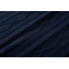 image:imageJMIERR Mens Polo Shirt Textured Knit Button Casual Short Sleeve Summer Vacation Beach Stretchy Golf ShirtsNavy Stripe