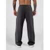 image:imageJMIERR Mens Baggy Sweatpants Wide Leg Acid Washed Cotton Casual PantsBlack