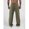 image:imageJMIERR Mens Baggy Sweatpants Wide Leg Acid Washed Cotton Casual PantsJungle Green