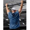 image:imageJMIERR Mens Drawstring Hooded Shirts  Casual Loose Fit Cotton Hoodies Tee Shirt for Daily WearDusty Blue