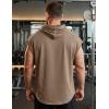 image:imageJMIERR Mens Drawstring Hooded Shirts  Casual Loose Fit Cotton Hoodies Tee Shirt for Daily WearKhaki