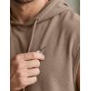 image:imageJMIERR Mens Drawstring Hooded Shirts  Casual Loose Fit Cotton Hoodies Tee Shirt for Daily WearKhaki