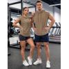 image:imageJMIERR Mens Drawstring Hooded Shirts  Casual Loose Fit Cotton Hoodies Tee Shirt for Daily WearKhaki