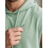 image:imageJMIERR Mens Drawstring Hooded Shirts  Casual Loose Fit Cotton Hoodies Tee Shirt for Daily WearMint Green