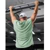 image:imageJMIERR Mens Drawstring Hooded Shirts  Casual Loose Fit Cotton Hoodies Tee Shirt for Daily WearMint Green
