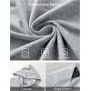 image:imageJMIERR Mens Short Sleeve Hoodie Cotton Hooded Tshirts Lightweight Solid Tops with PocketGrey