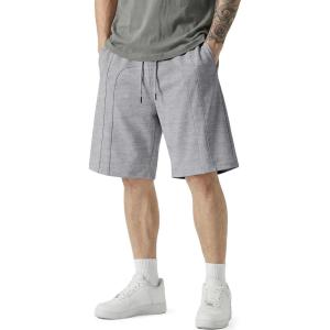 image:imageJMIERR Mens Baggy Sweat Shorts Lightweight Cotton Under Knee Casual Drawstring Lounge Workout Gym ShortsLight Grey