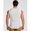 image:imageJMIERR Mens Ribbed Tank Tops Knit Sleeveless Workout T Shirt Muscle Gym Fitness Tee02 White