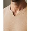 image:imageJMIERR Mens Ribbed Tank Tops Knit Sleeveless Workout T Shirt Muscle Gym Fitness TeeApricot