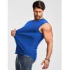 image:imageJMIERR Mens Ribbed Tank Tops Knit Sleeveless Workout T Shirt Muscle Gym Fitness TeeBluing