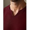 image:imageJMIERR Mens Ribbed Tank Tops Knit Sleeveless Workout T Shirt Muscle Gym Fitness TeeBurgundy