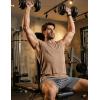 image:imageJMIERR Mens Ribbed Tank Tops Knit Sleeveless Workout T Shirt Muscle Gym Fitness TeeCamel