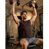 image:imageJMIERR Mens Ribbed Tank Tops Knit Sleeveless Workout T Shirt Muscle Gym Fitness TeeChicory Coffee