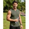 image:imageJMIERR Mens Ribbed Tank Tops Knit Sleeveless Workout T Shirt Muscle Gym Fitness TeeDusty Olive