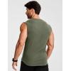 image:imageJMIERR Mens Ribbed Tank Tops Knit Sleeveless Workout T Shirt Muscle Gym Fitness TeeDusty Olive