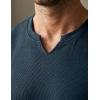 image:imageJMIERR Mens Ribbed Tank Tops Knit Sleeveless Workout T Shirt Muscle Gym Fitness TeeNavy Blue