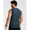 image:imageJMIERR Mens Ribbed Tank Tops Knit Sleeveless Workout T Shirt Muscle Gym Fitness TeeNavy Blue