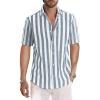 Grey Blue Stripe