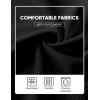 image:imageJMIEER Mens Waffle Knit Two Piece Outfit Casual Tracksuit Short Sleeve Golf Polo Shirts and Shorts Set for Summer VacationBlack