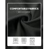 image:imageJMIEER Mens Waffle Knit Two Piece Outfit Casual Tracksuit Short Sleeve Golf Polo Shirts and Shorts Set for Summer VacationDark Grey