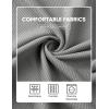 image:imageJMIEER Mens Waffle Knit Two Piece Outfit Casual Tracksuit Short Sleeve Golf Polo Shirts and Shorts Set for Summer VacationGray