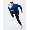 image:imageJMIERR Mens 2 Piece Casual Outfits Quarter Button Lightweight Sweatshirt Tracksuit amp Joggers Sweatpants Sweatsuit SetDark Blue