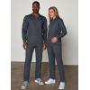 image:imageJMIERR Mens 2 Piece Outfits Quarter Zipper Polo Shirt Tracksuit amp Joggers Sweatpants Sweatsuit Sets JacquardDark Grey