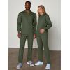 image:imageJMIERR Mens 2 Piece Outfits Quarter Zipper Polo Shirt Tracksuit amp Joggers Sweatpants Sweatsuit Sets JacquardGreen