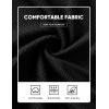 image:imageJMIERR Mens 2 Piece Sets Short Sleeve Shirts and Loose Pants Summer Textured SuitsBlack