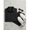 image:imageJMIERR Mens 2 Piece Short Sets Short Sleeve Shirts and Shorts Summer Beach Vacation Texture OutfitsBlack