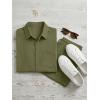 image:imageJMIERR Mens 2 Piece Short Sets Short Sleeve Shirts and Shorts Summer Beach Vacation Texture OutfitsDark Green