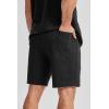 image:imageJMIERR Mens 2026 Casual 2 Piece Outfits Lounge Sets Jacquard Knit Short Sets Golf Short Sleeve Outfits for Beach Vacation0 Black