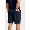 image:imageJMIERR Mens 2026 Casual 2 Piece Outfits Lounge Sets Jacquard Knit Short Sets Golf Short Sleeve Outfits for Beach Vacation1 Blue