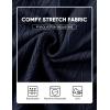image:imageJMIERR Mens 2026 Casual 2 Piece Outfits Lounge Sets Jacquard Knit Short Sets Golf Short Sleeve Outfits for Beach Vacation1 Blue