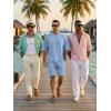 image:imageJMIERR Mens Casual Oversized Short Sets 2 Piece Summer Outfits Raglan Sleeve Tshirts amp Shorts TracksuitBaby Blue